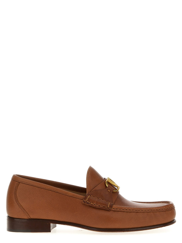 Mocasines Valentino Garavani Vlogo Signature Marrones