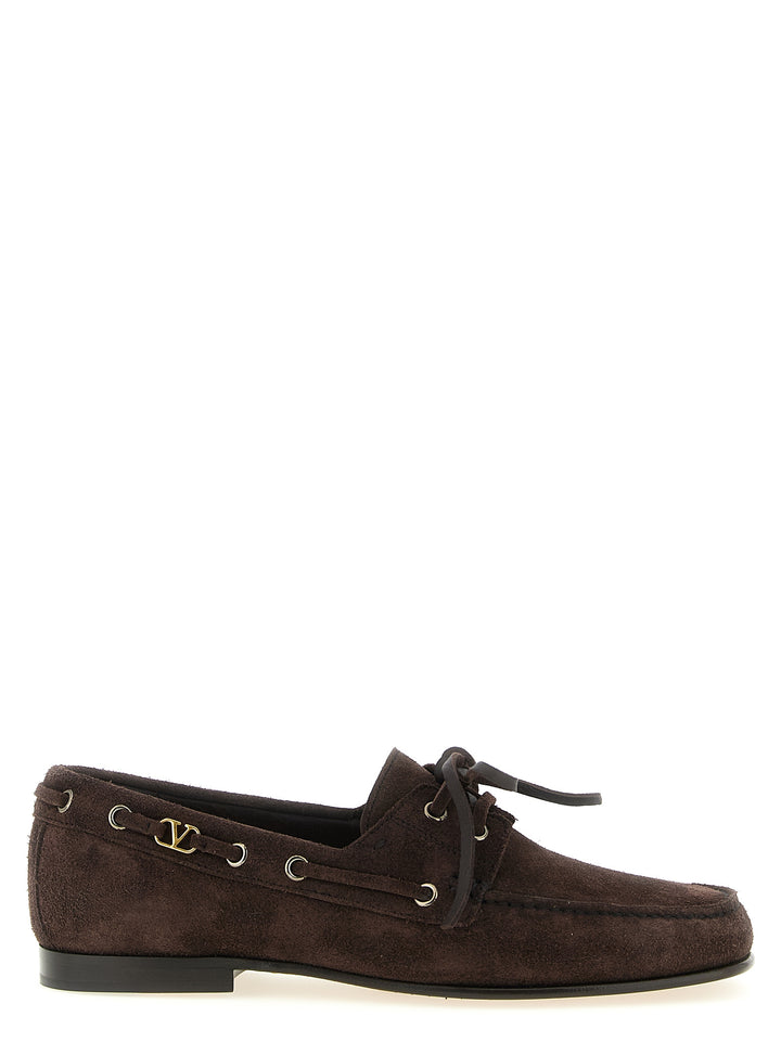 Valentino Garavani Palm Avenue Mocassini - Marrone | 2b2ec9385cd8809ec257be54ee65f117a8d92b3a