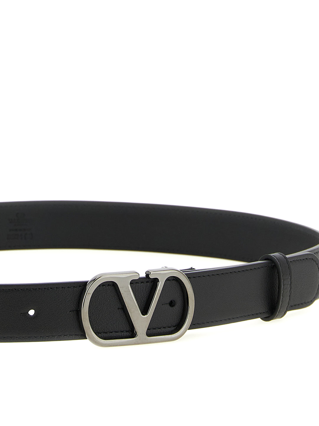 Valentino Garavani Valentino Garavani Vlogo Signature Belt Cinture - Nero | afd8efe7501d8de0c2afe8512915f613e7b6e3ac