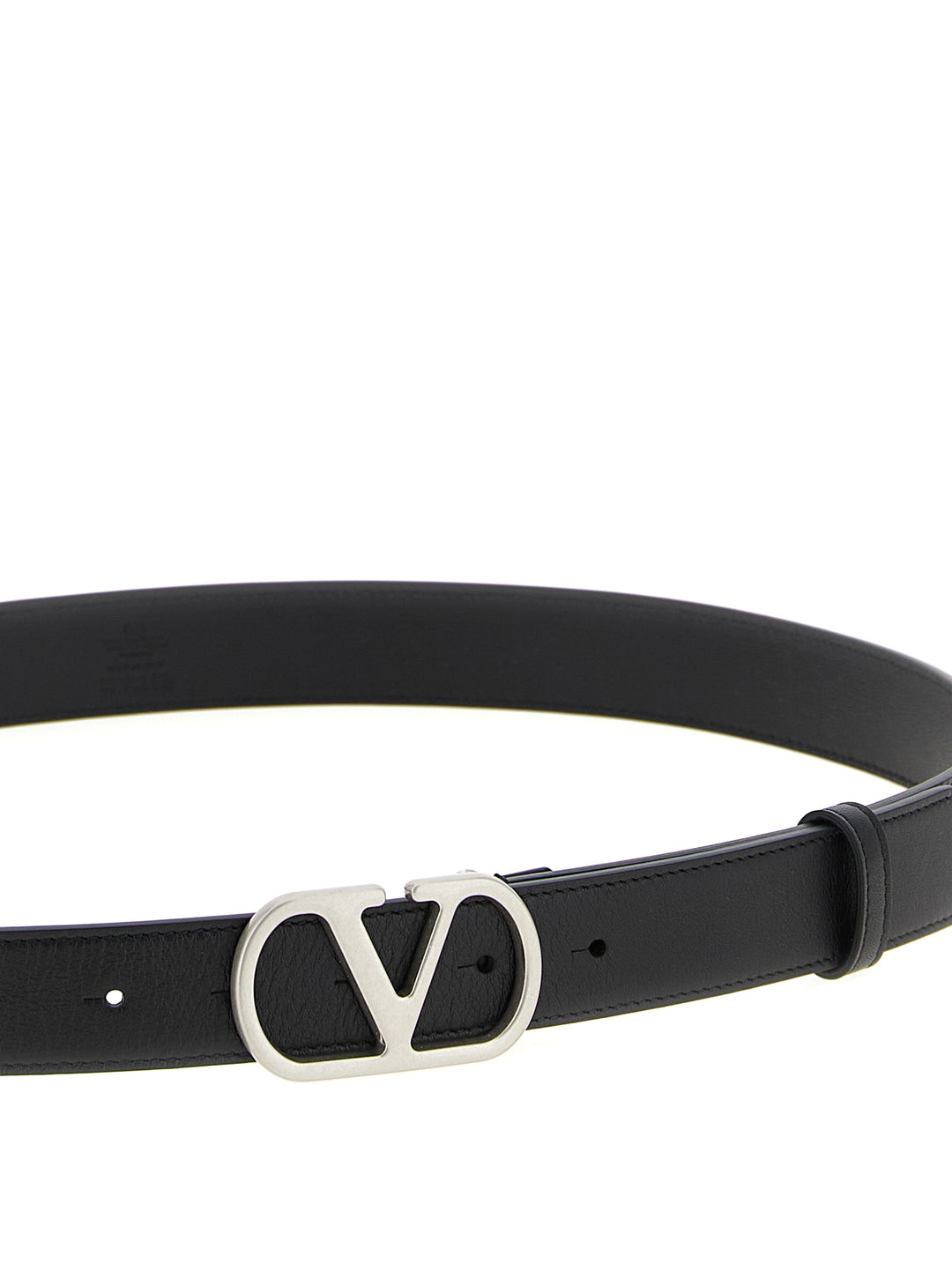 Valentino Garavani Valentino Garavani Vlogo Signature Belt Cinture - Nero | c97cc15cbad6c3fc596d81c3812474cc6e89bfcc