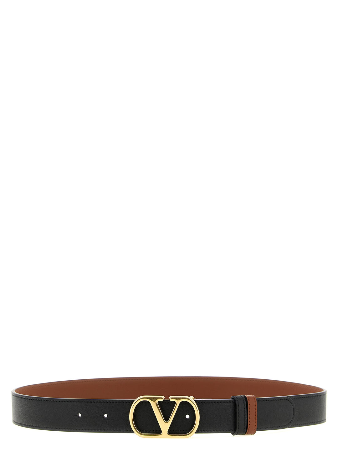Valentino Garavani Valentino Garavani Vlogo Reversible Belt Cinture - Nero | 7d8b009371e391bbd8e5092ca1557bbca243112c