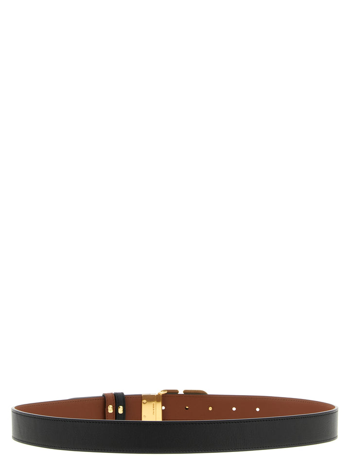 Valentino Garavani Valentino Garavani Vlogo Reversible Belt Cinture - Nero | 6eb1ecf529b23b4f154568930a07f4a58feaf680