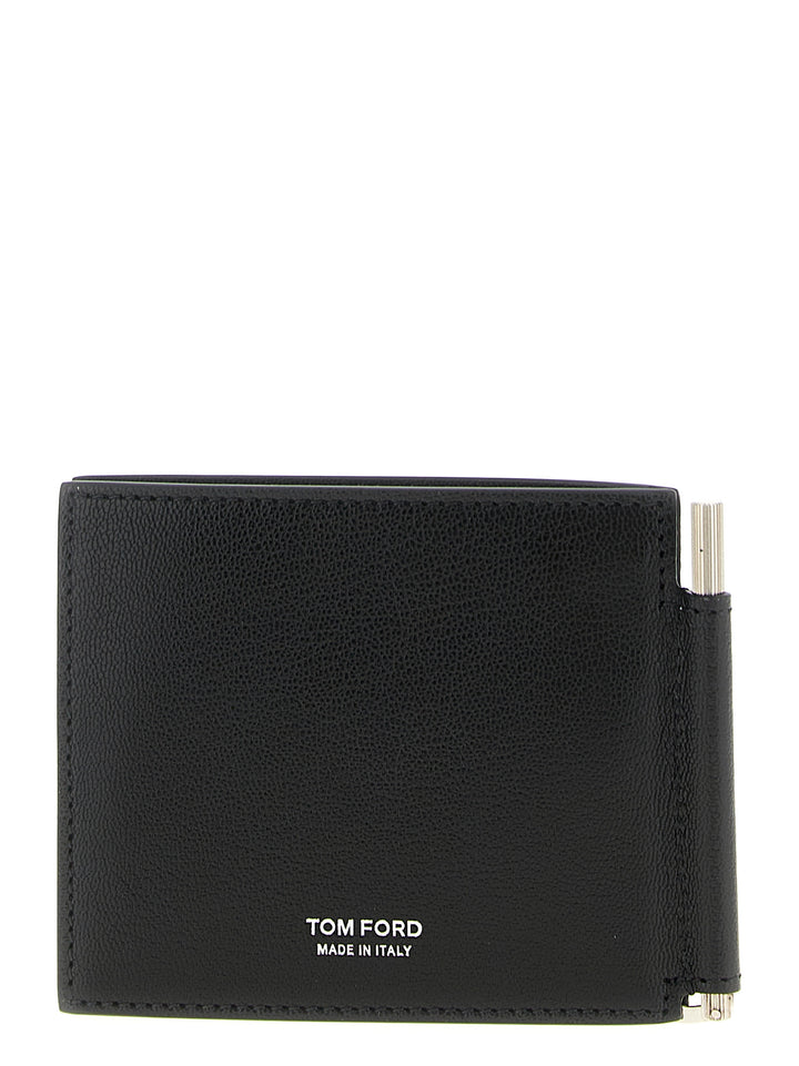 Tom Ford T-Line Portafogli - Nero | 72026742407fba76fbb857b533cbed98d81636e0