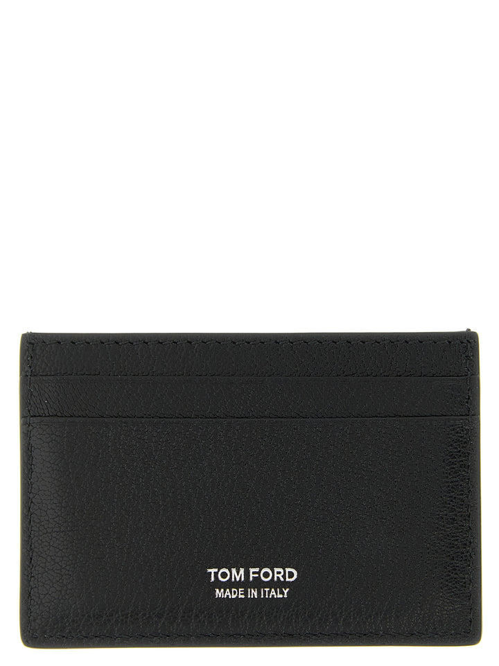 Tom Ford T Line Portafogli - Nero | 02fb6fe5e980a586dc2b51fd2f4dbf5e62f1ac78