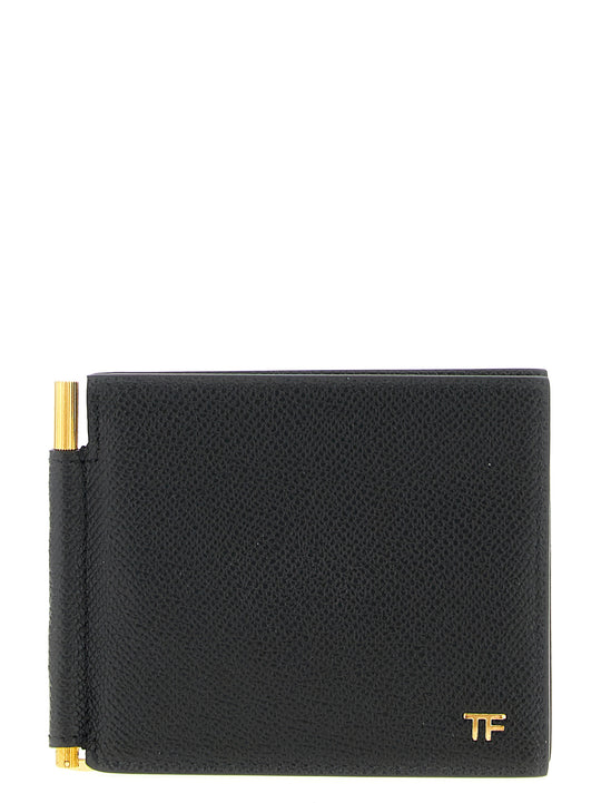 Small Grain Wallet Portafogli Nero