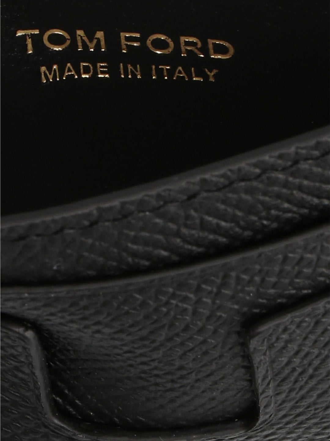 Tom Ford Logo Card Holder Portafogli - Nero | fcfb1d125d1e3c7bc256416bfcb4cf848342c314