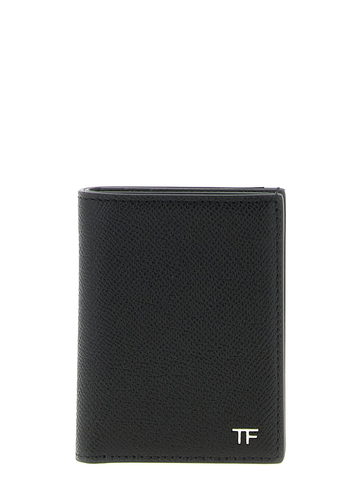 Tom Ford Foldable Card Holder Portafogli - Nero | f5385315690cc640fa864efb6145b16e9a3f24b1
