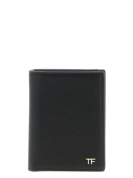 Foldable Card Holder Portafogli Nero