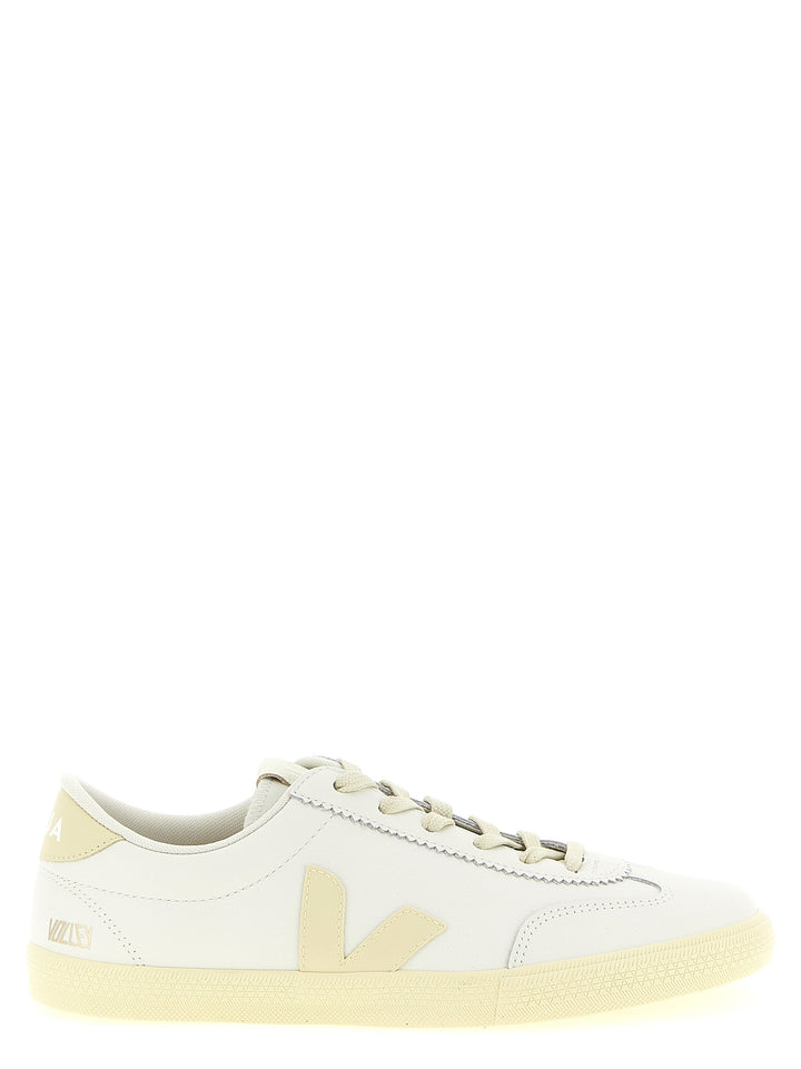 Veja Volley Signature Sneakers - Bianco | b0bdad0846a216ce1d121597337fa9b98ae31d09