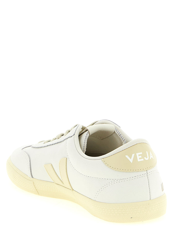 Veja Volley Signature Sneakers - Bianco | 0f353f0ab7aeaace75f1795fe48530cba475f3a1