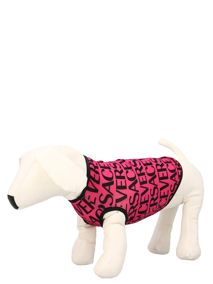 Logo Print Dog T-Shirt Pets Accesories Fucsia