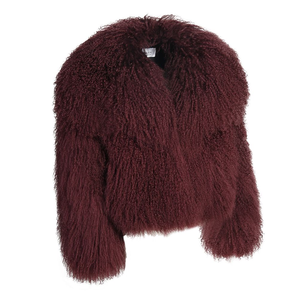 Cappotto Loyenne Borgogna in Mongolia