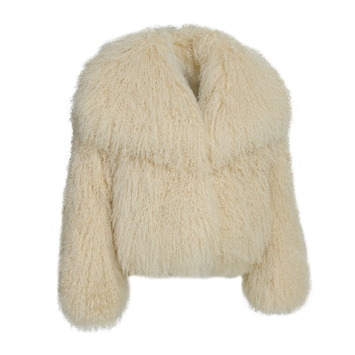 Cappotto Loyenne Beige in Mongolia