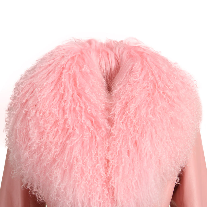 Giacca Pegghy Rosa in Mongolia