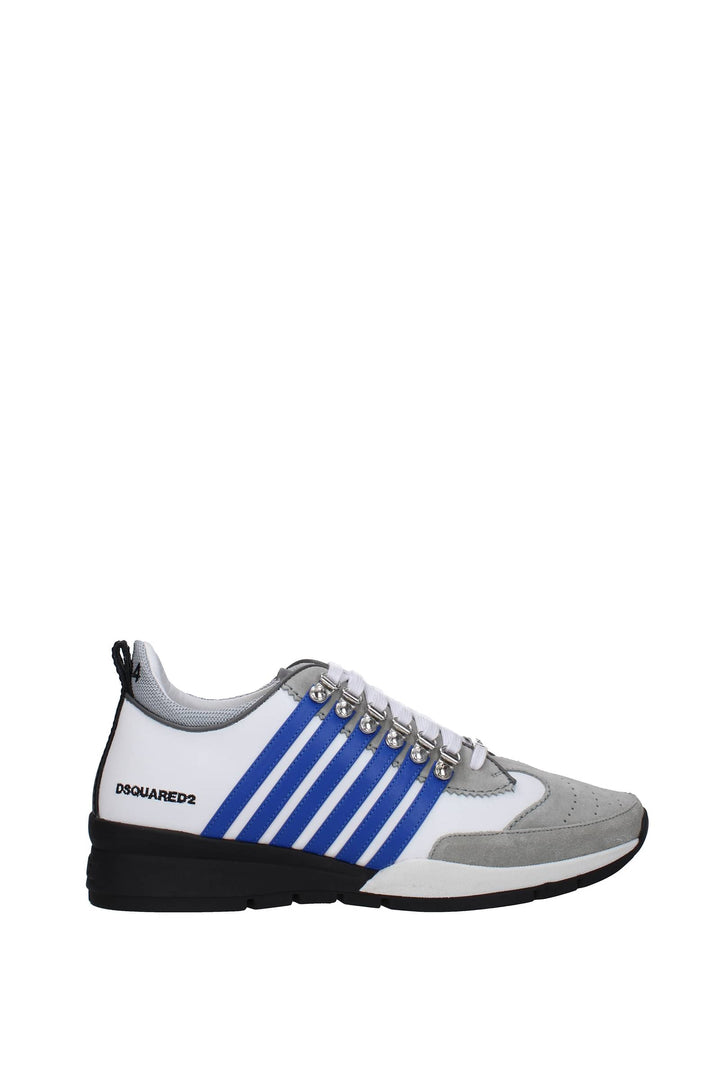 Sneakers legendary Pelle Bianco Blu
