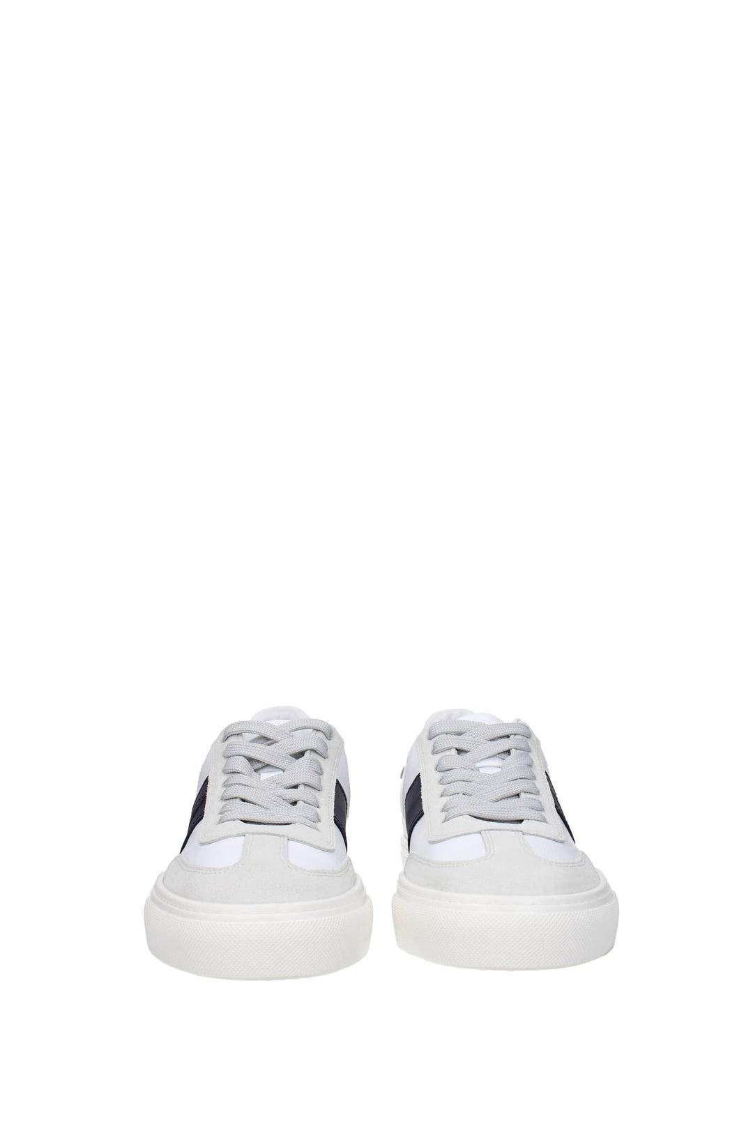 Sneakers Pelle Bianco Nero