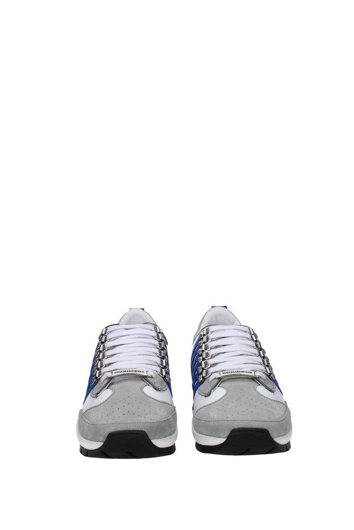 Sneakers legendary Pelle Bianco Blu