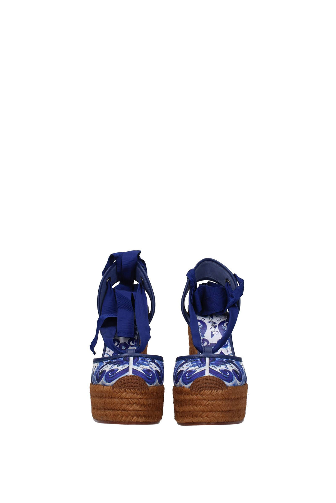 Dolce&Gabbana Zeppe lola Tessuto Blu