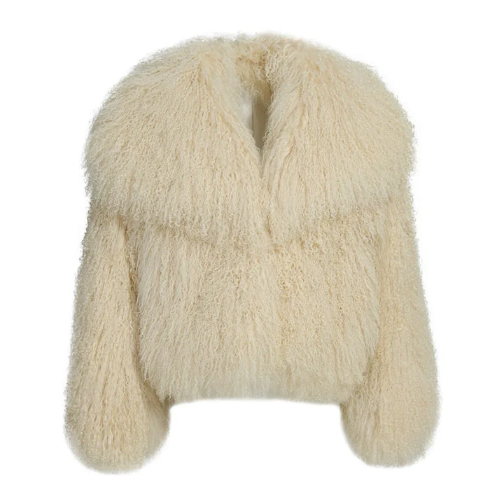 Cappotto Loyenne Beige in Mongolia