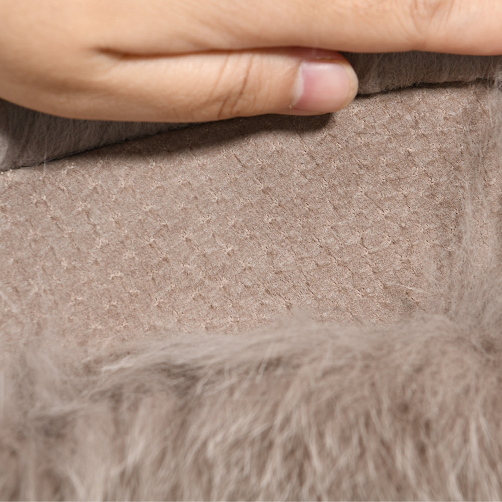 Gilet Ami Kaki in Pelliccia di Volpe