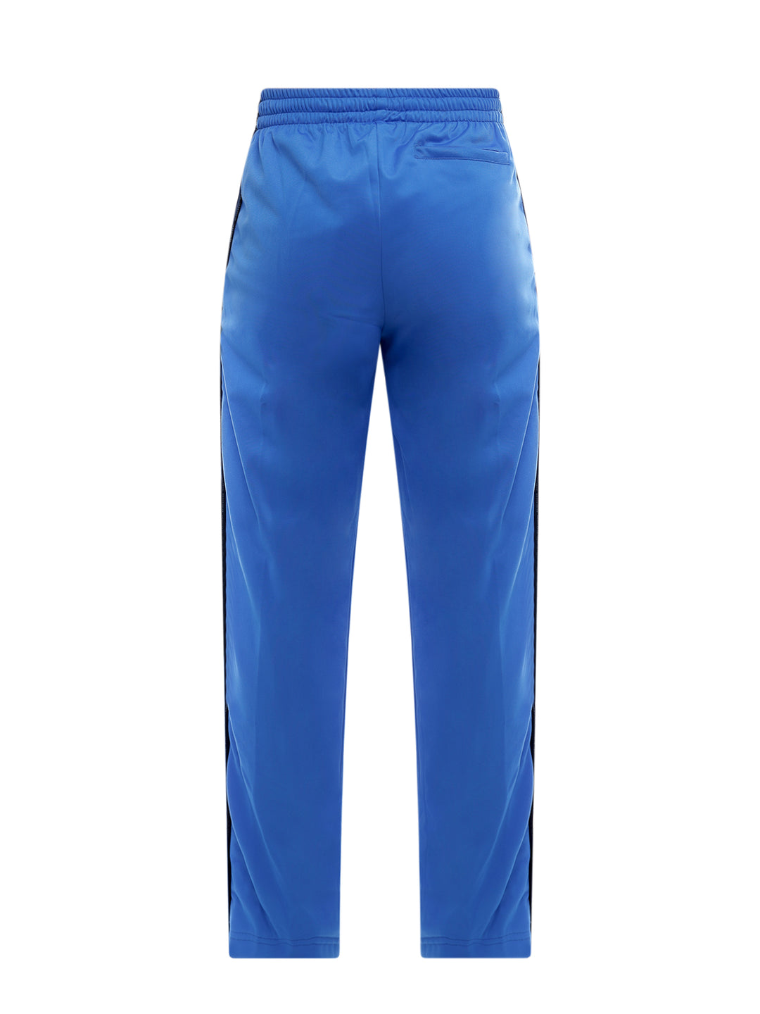 Pantalone in nylon con profili logati