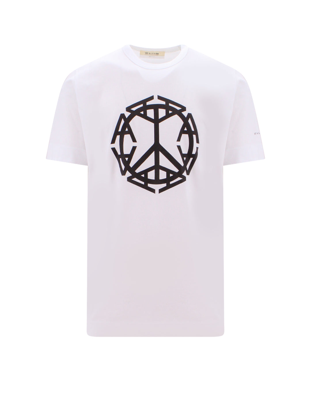 T-shirt in cotone con stampa Peace Sign