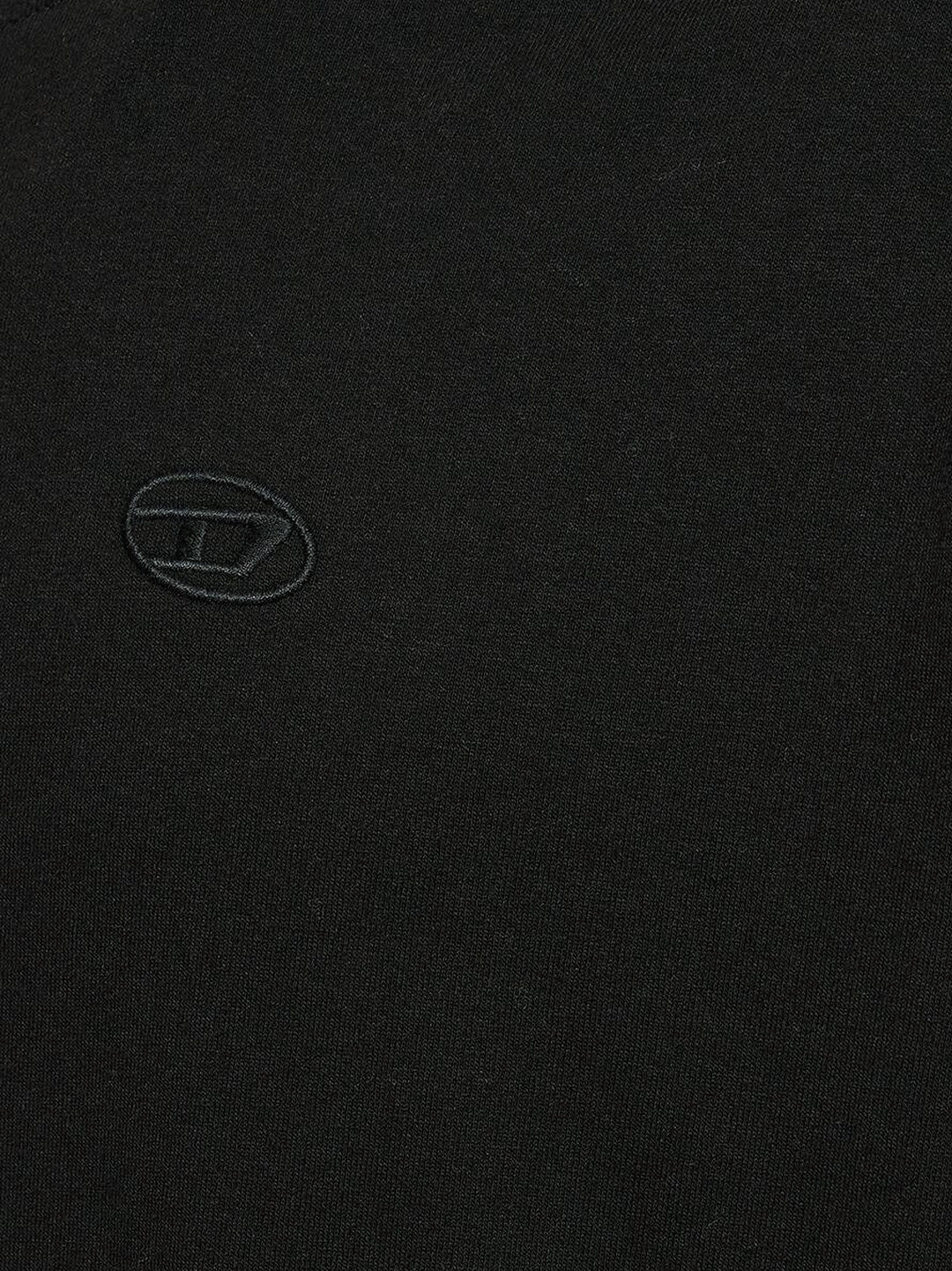 T-shirt in cotone con logo Oval-D posteriore