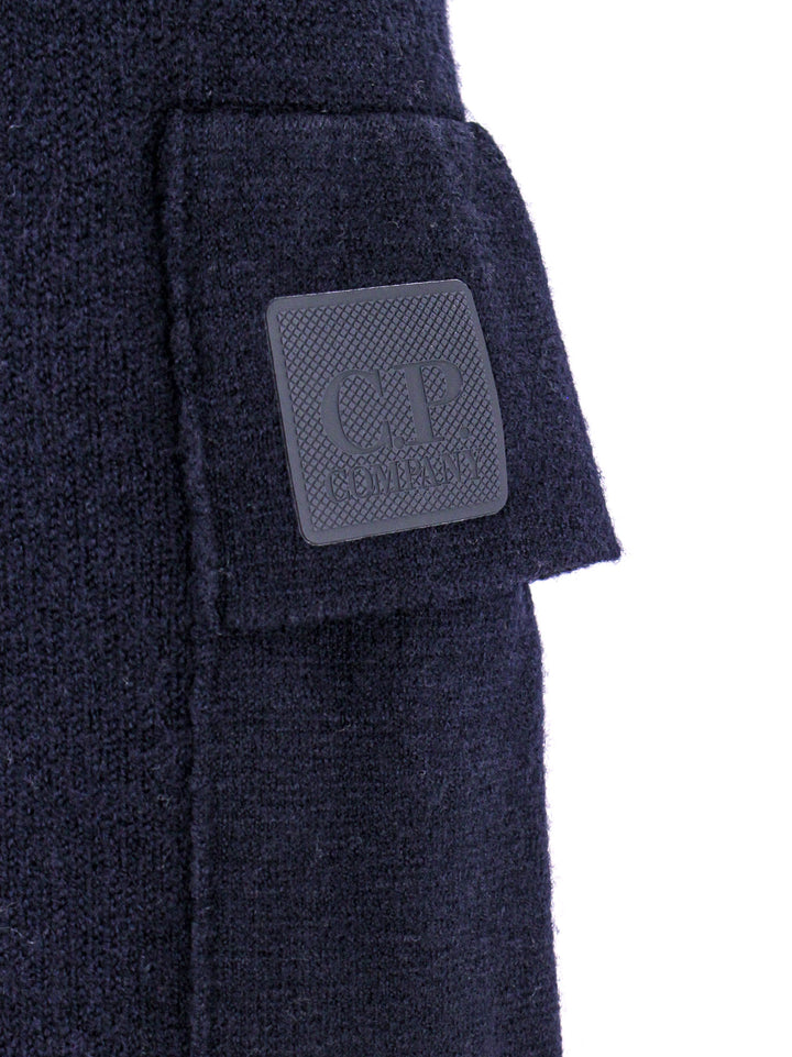 Maglia in misto lana con patch logo