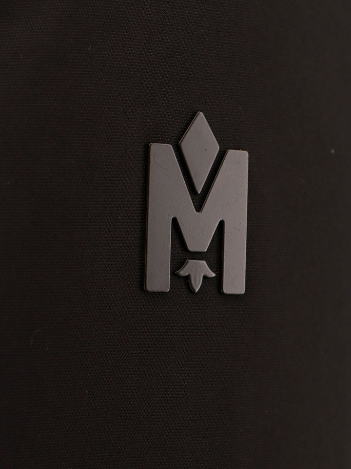 Giubbino in nylon imbottito con patch logo