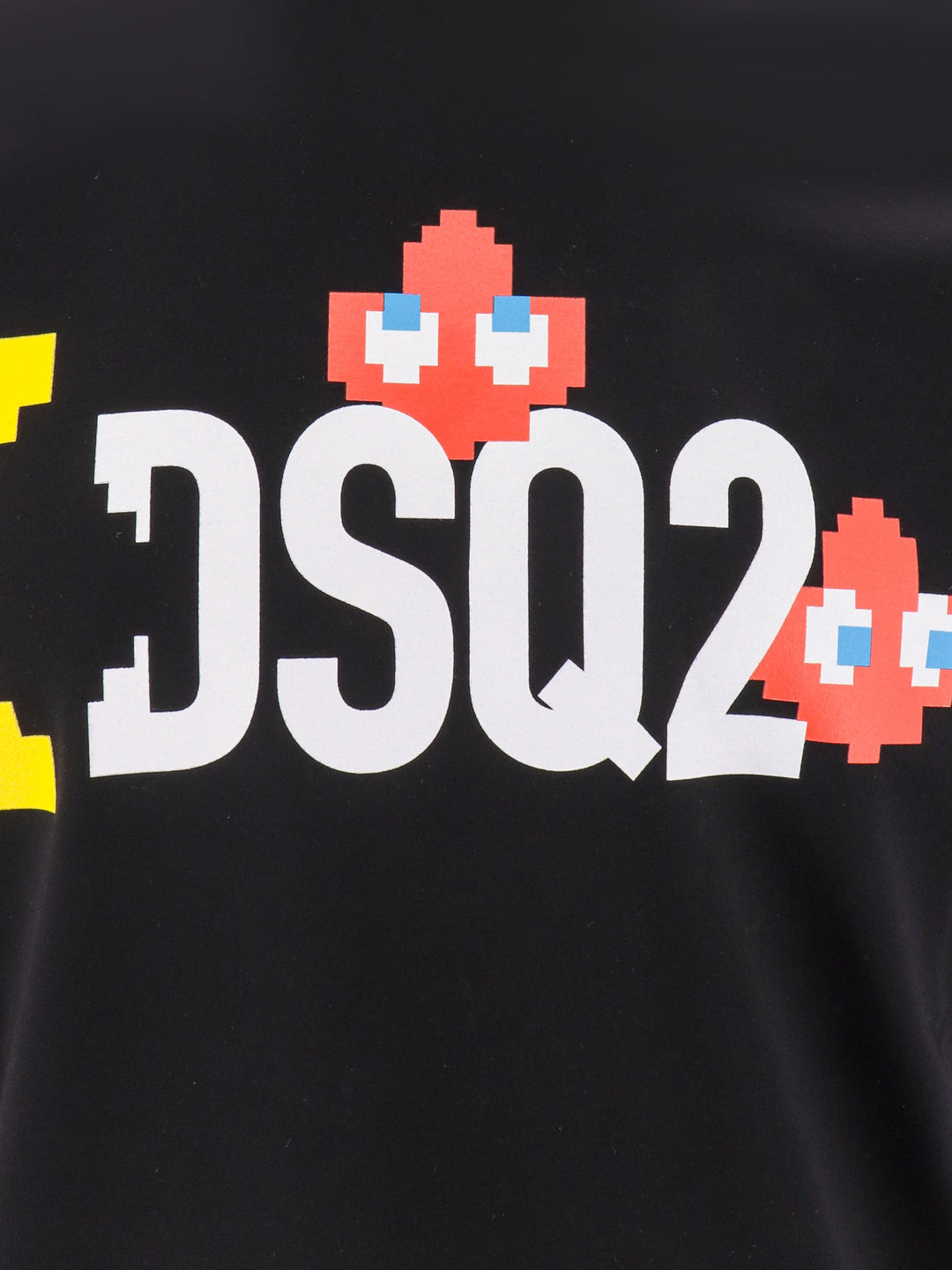 T-shirt in cotone con stampa Pac-Man