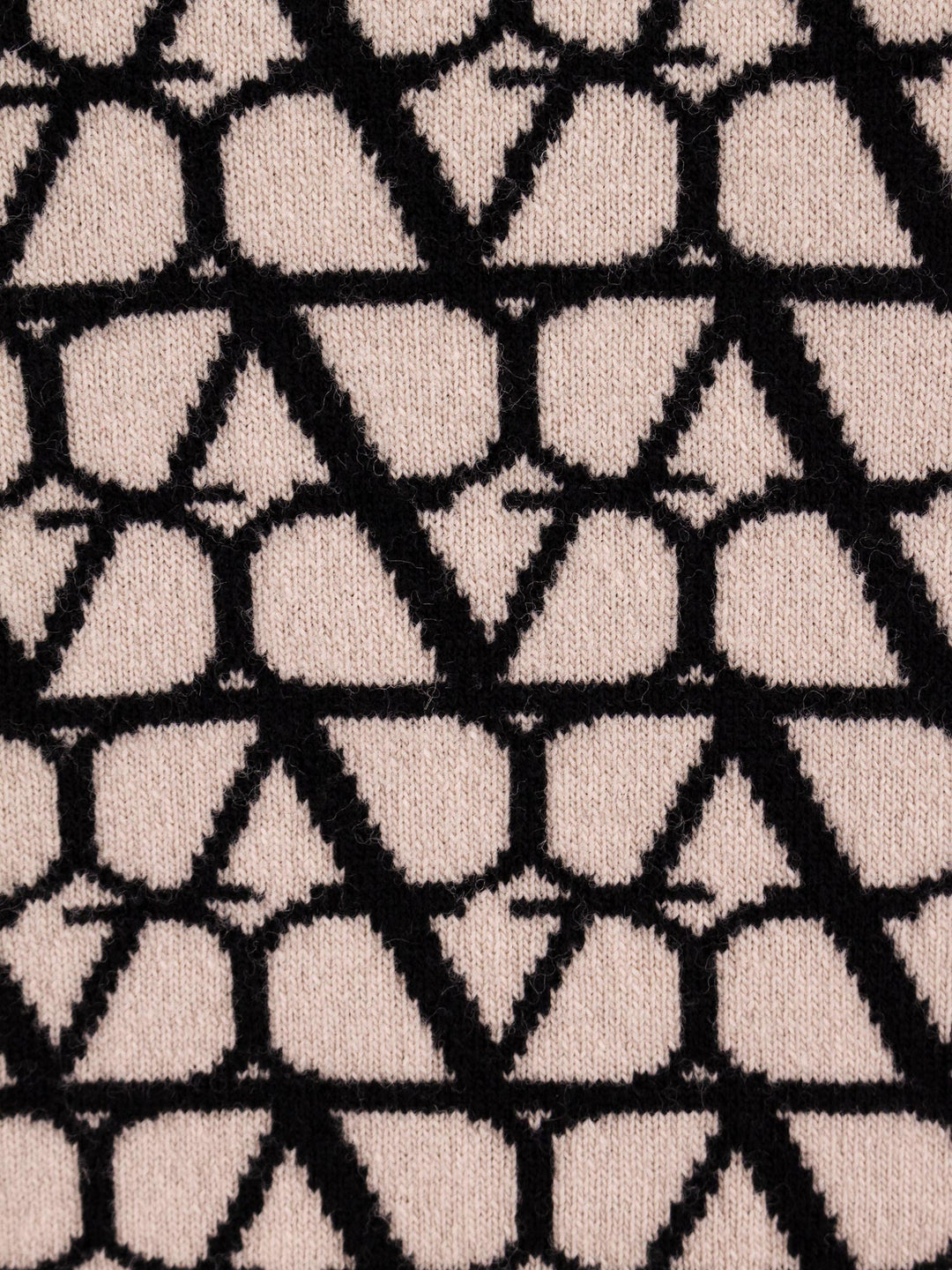 Maglia in lana vergine con motivo Toile Iconographe