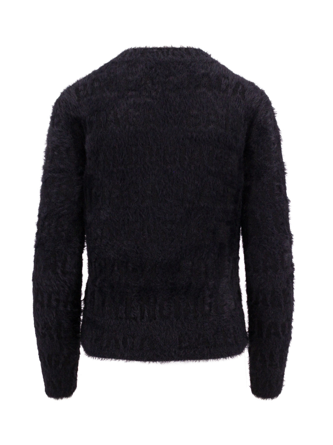 Maglia Furry Bal Horizontal in misto lana con logo all-over