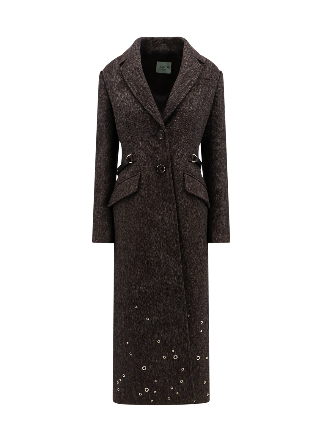 Cappotto Tailored in lana vergine e cotone