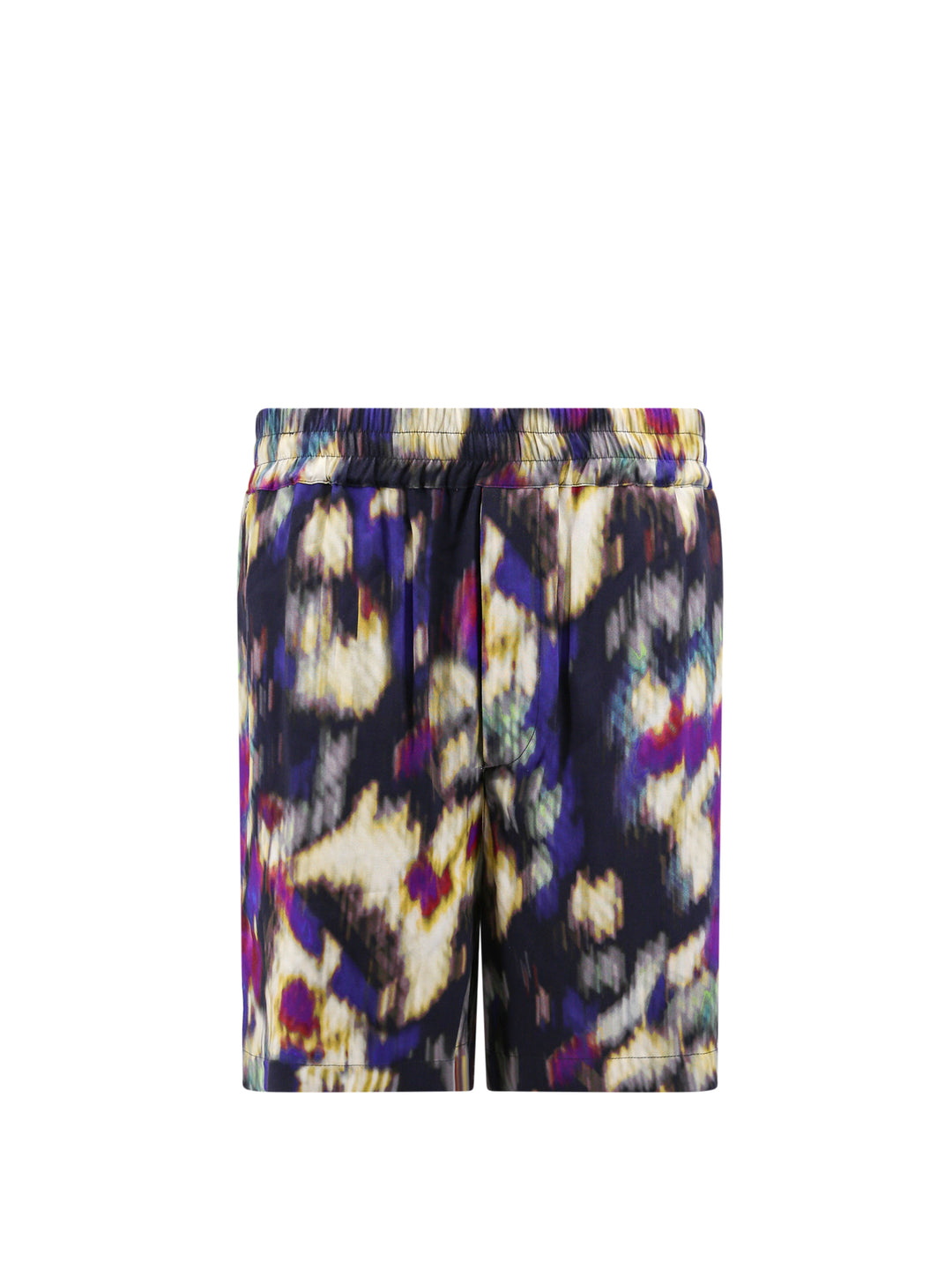Shorts in viscosa multicolor