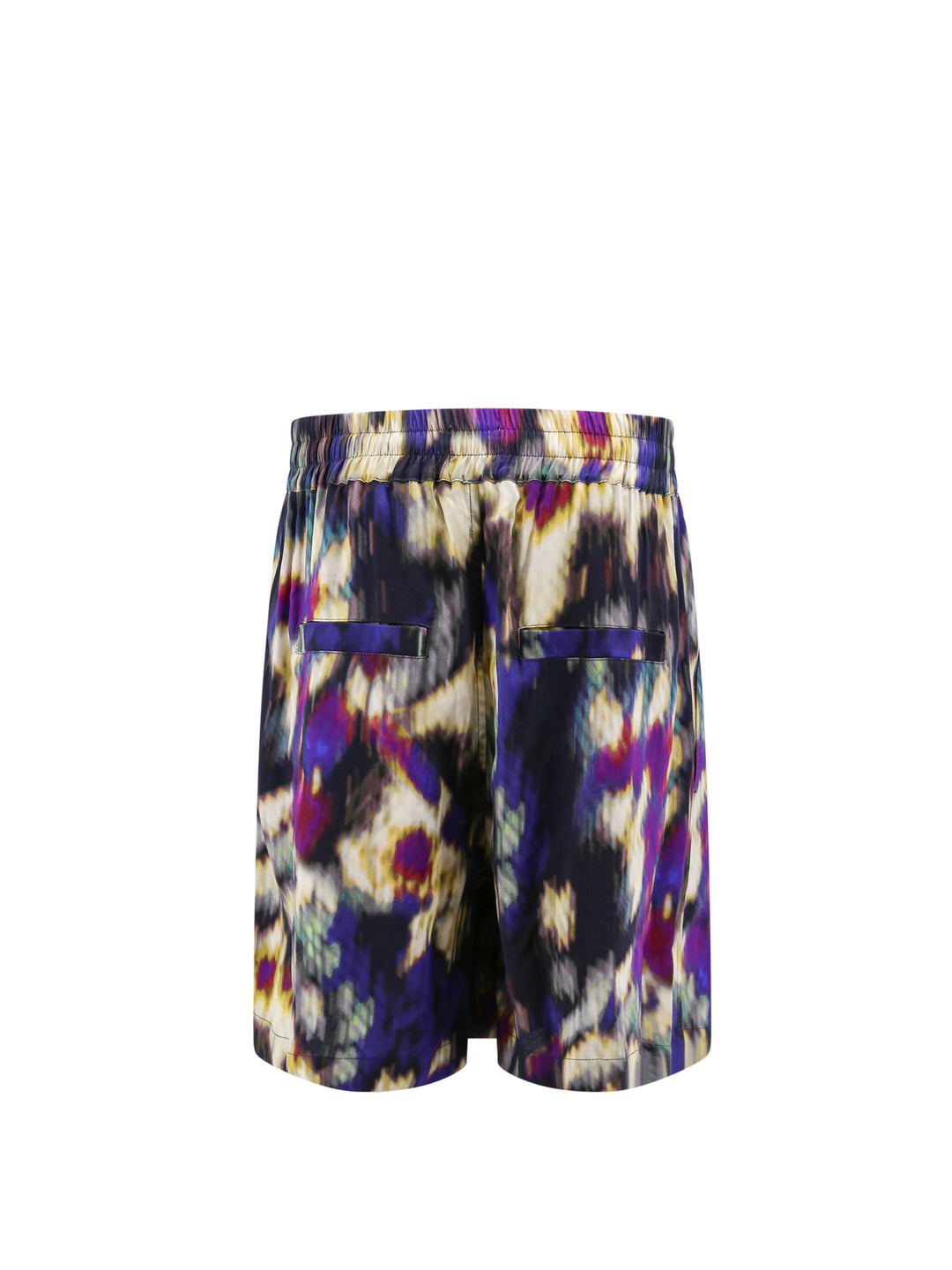 Shorts in viscosa multicolor