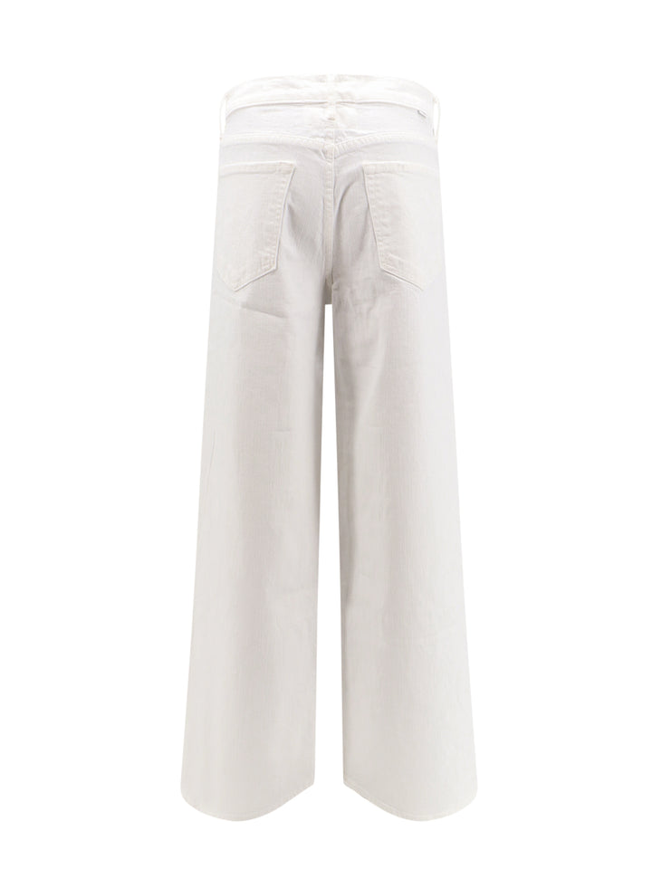Pantalone white denim