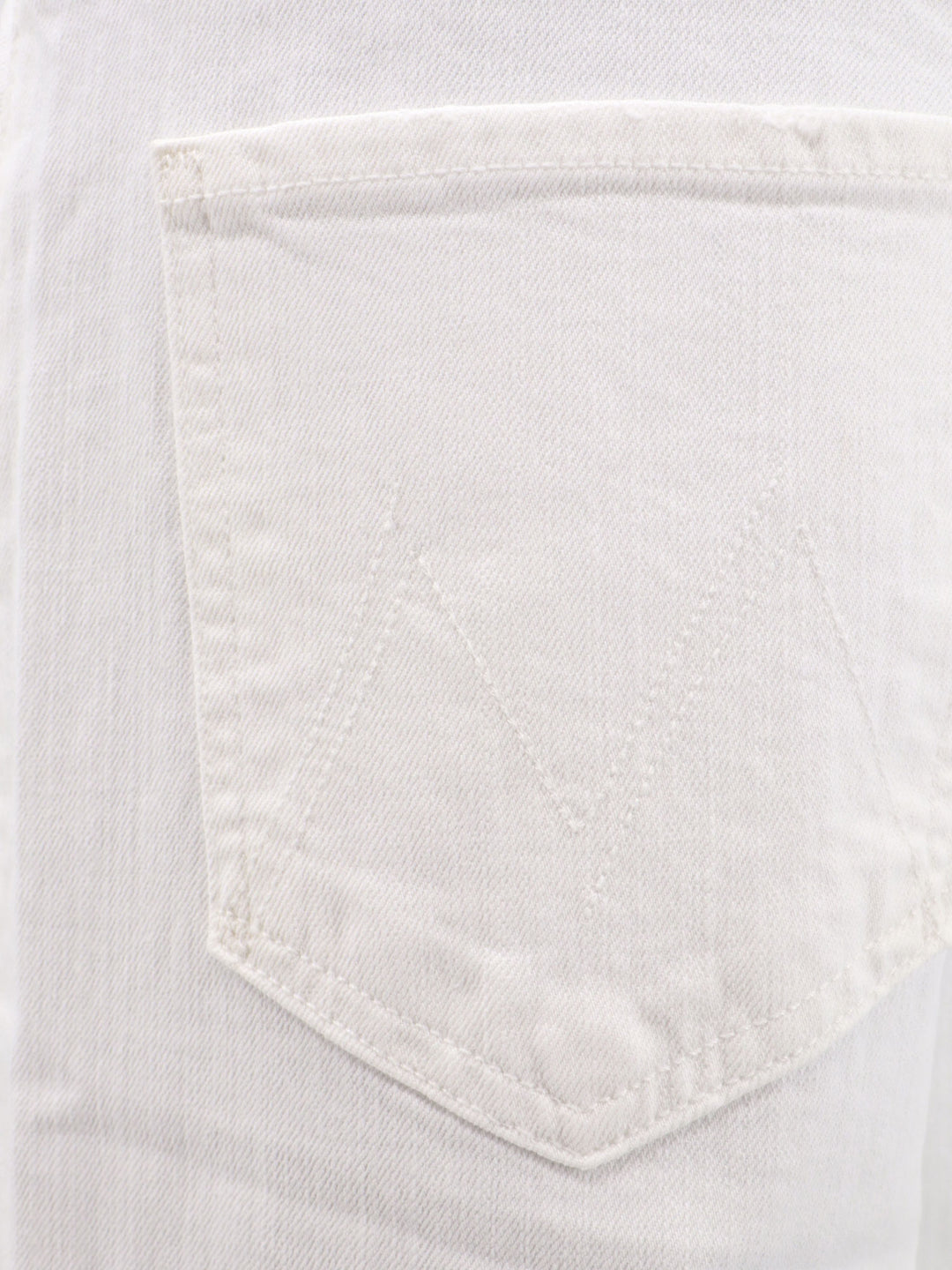 Pantalone white denim