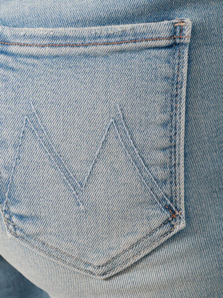 Jeans svasato in cotone stretch