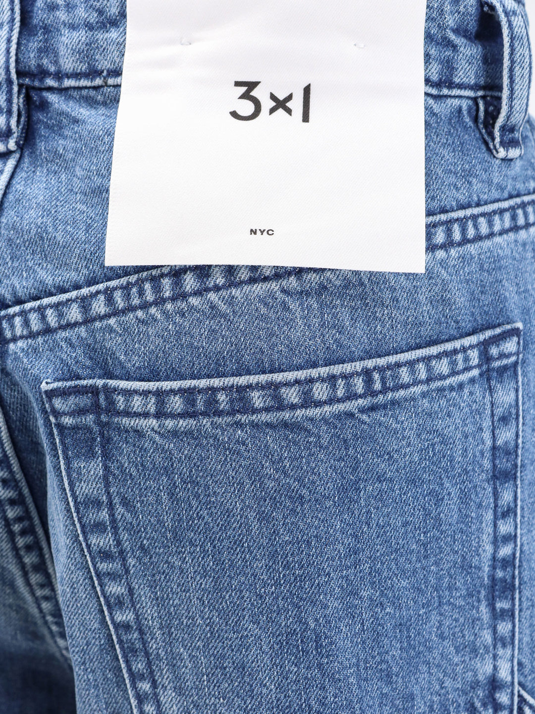 Jeans cinque tasche in cotone