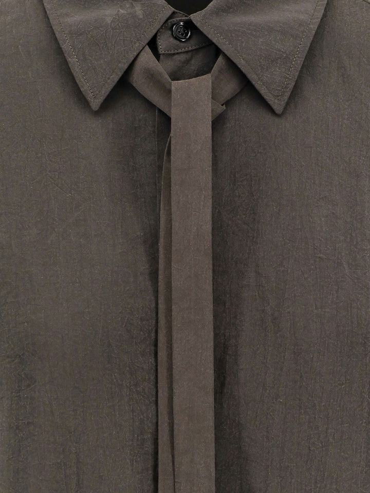 Camicia maxi lenght con cravatta