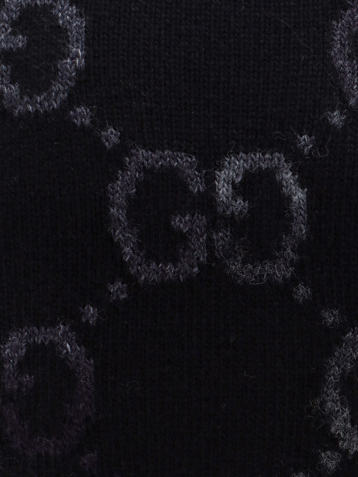 Maglia in lana con logo GG all-over