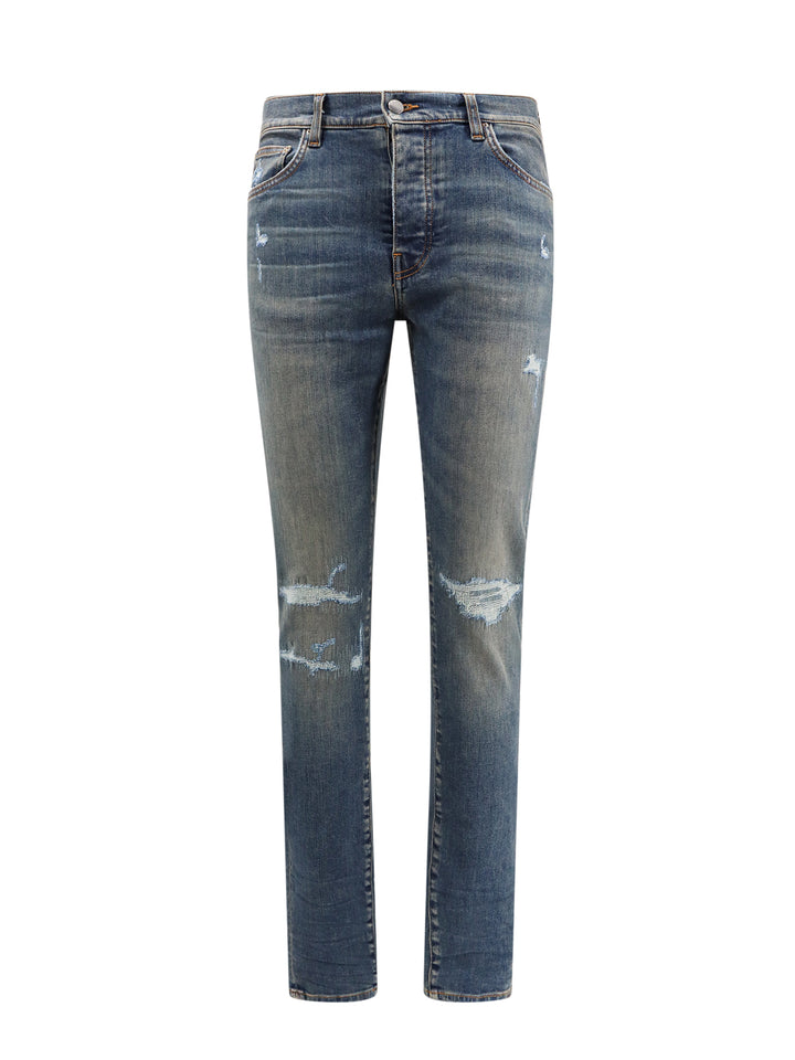 Jeans Skinny con effetto Destroyed