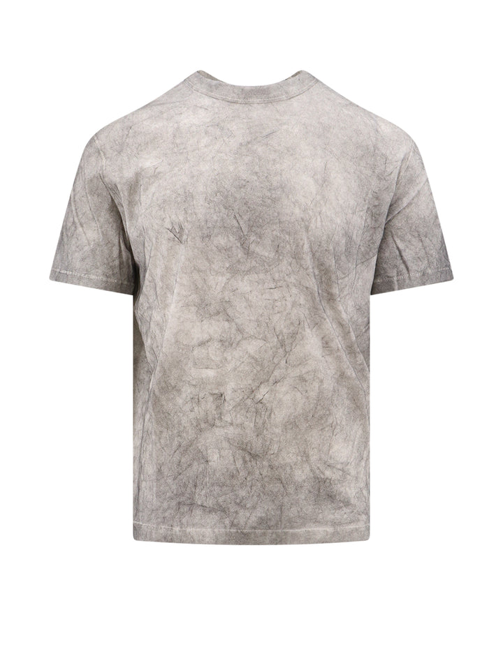 T-shirt in cotone con effetto Dyed