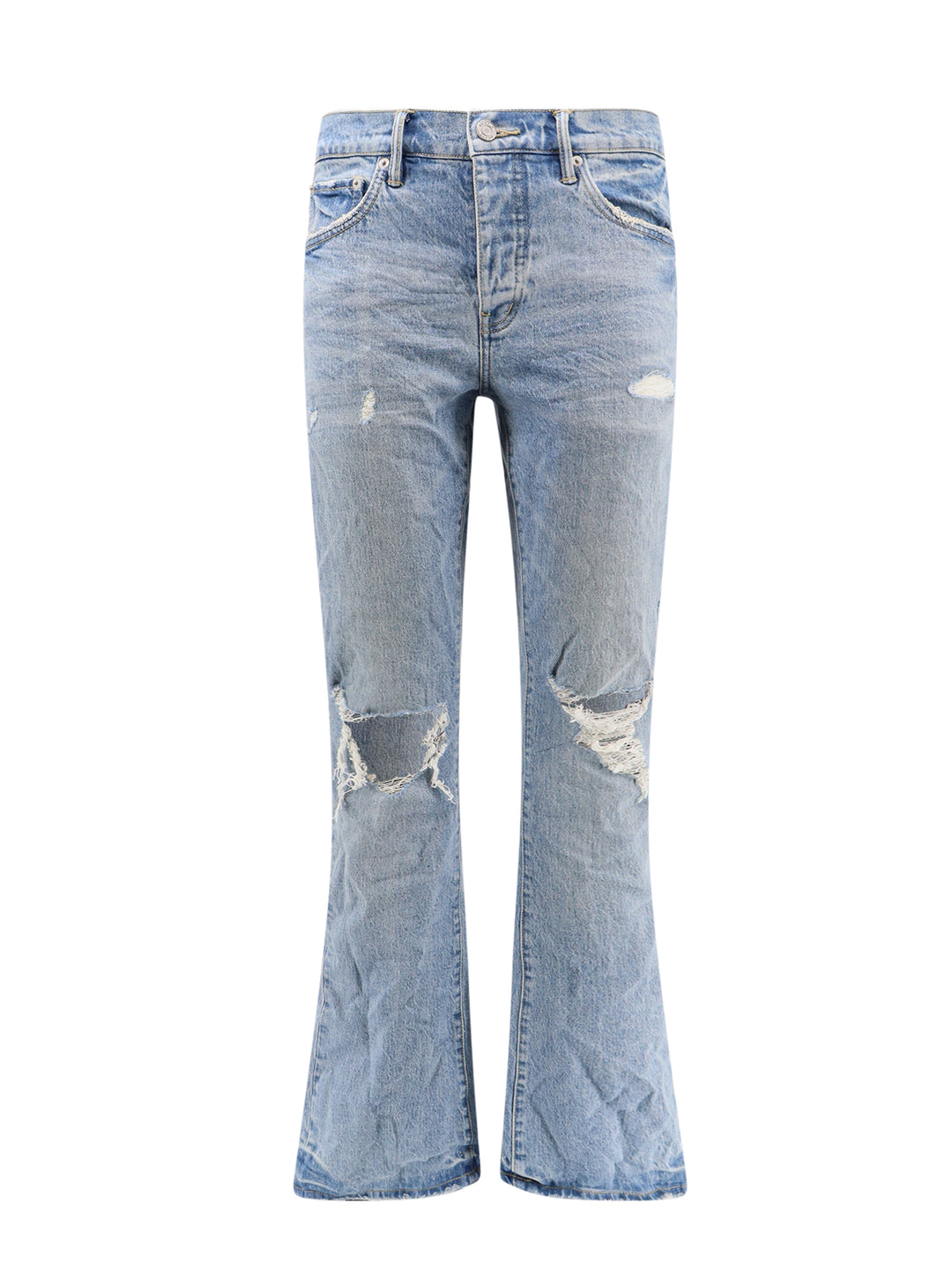 Jeans Ripped Flare  con effetto destroyed