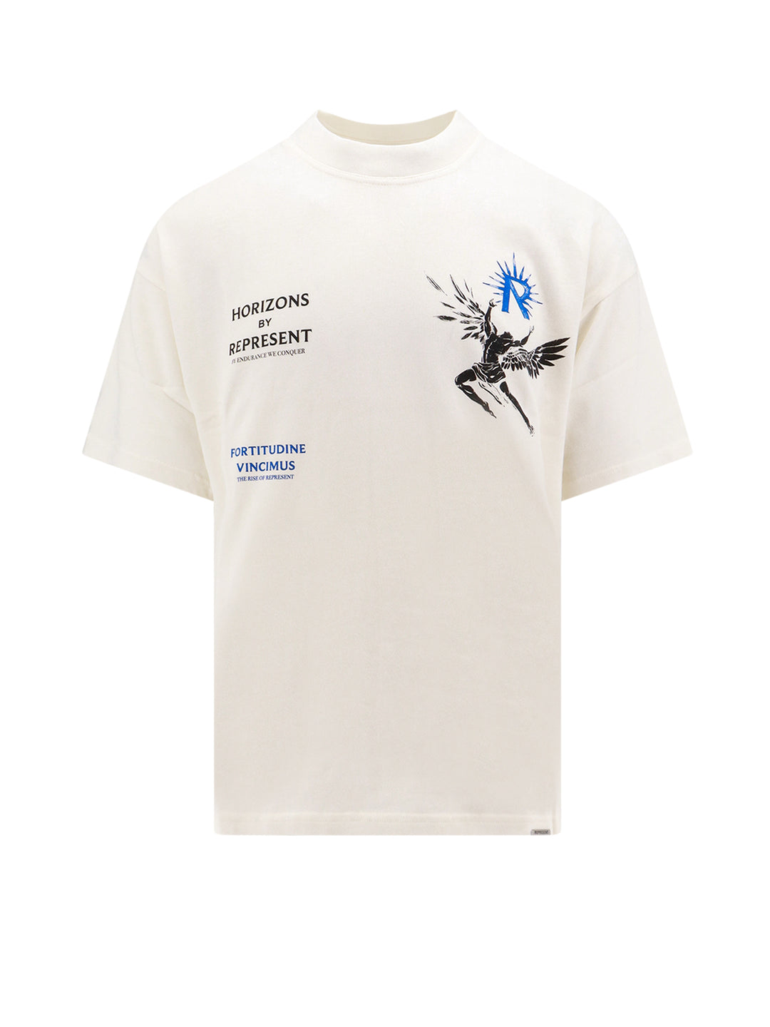 T-shirt in cotone con stampa Icarus