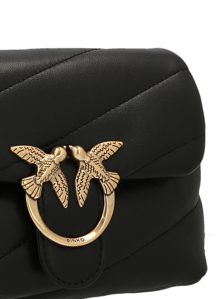 Pinko Baby Love Puff Borse a Tracolla - Nero | b47a56b82a8a3f93eaaf2ee669dbda592e6b37f6