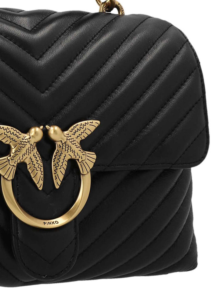 Pinko Classic Love Bag Puff Borse a Mano - Nero | a471d151c55ae06574843bf760f8ee02aa988aa4