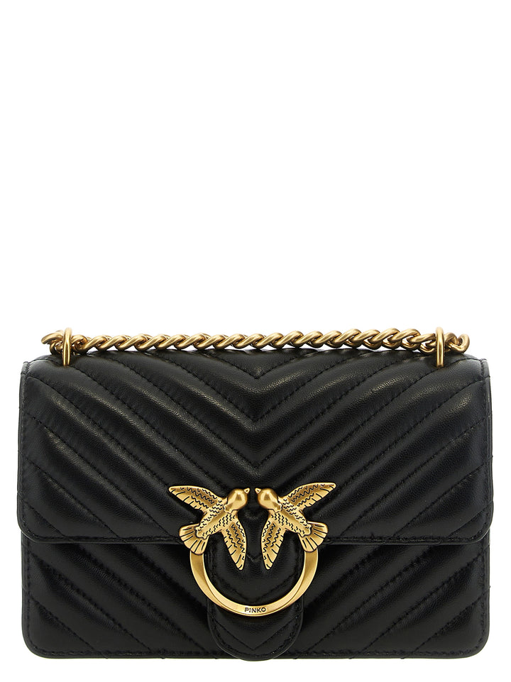 Pinko Mini Love Bag One Borse a Tracolla - Nero | a08775eb5a00e706dc7cd65a23063e1259d811ee