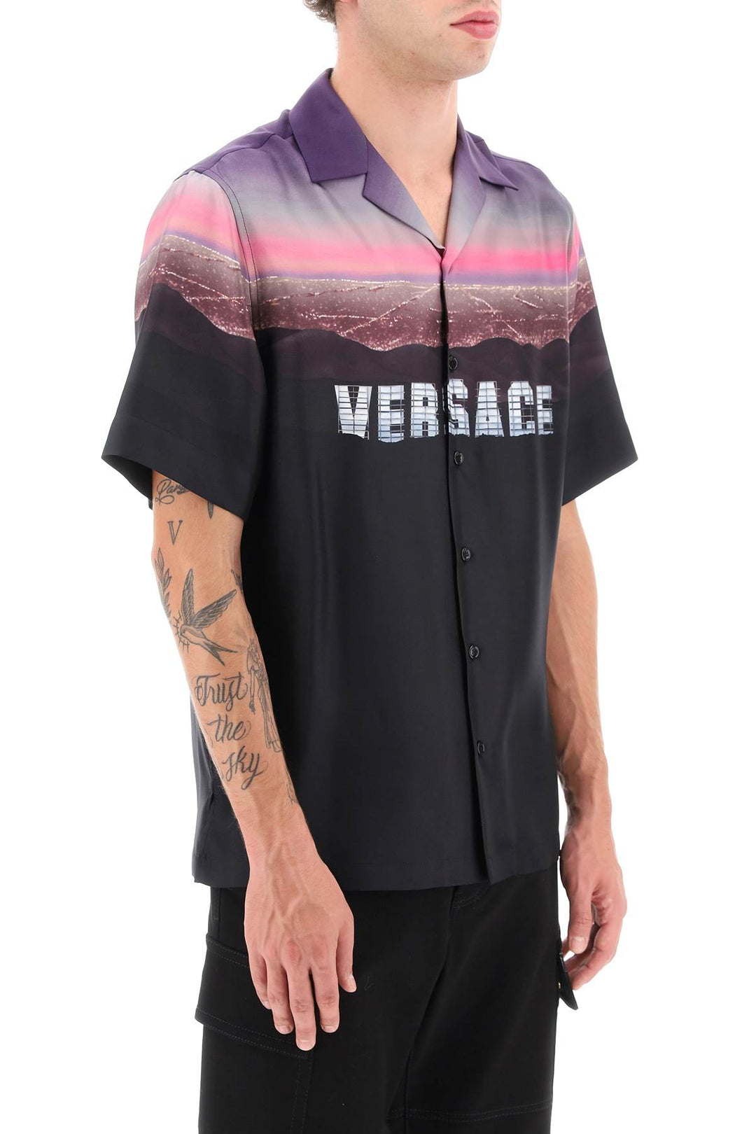 Camicia Bowling Versace Hills - Versace - Uomo