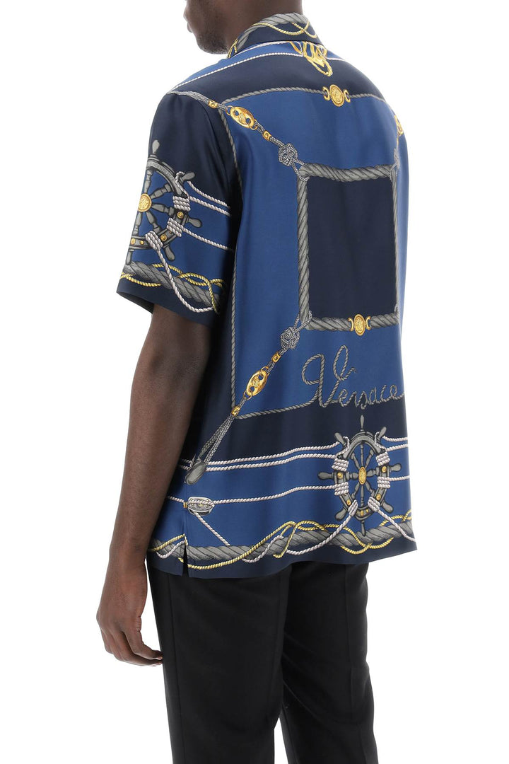 Camicia Bowling Versace Nautical - Versace - Uomo